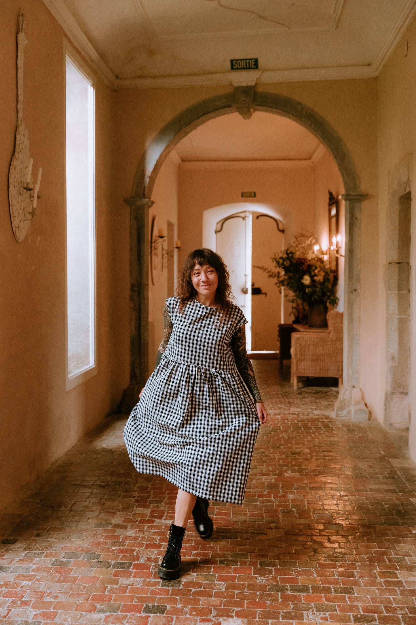 Robe Céleste Vichy