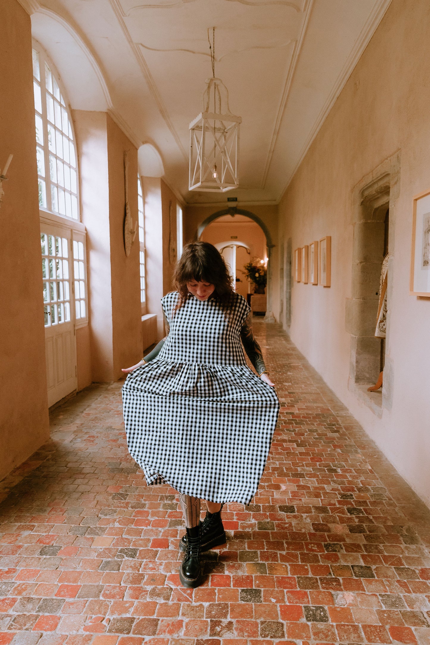 Robe Céleste Vichy