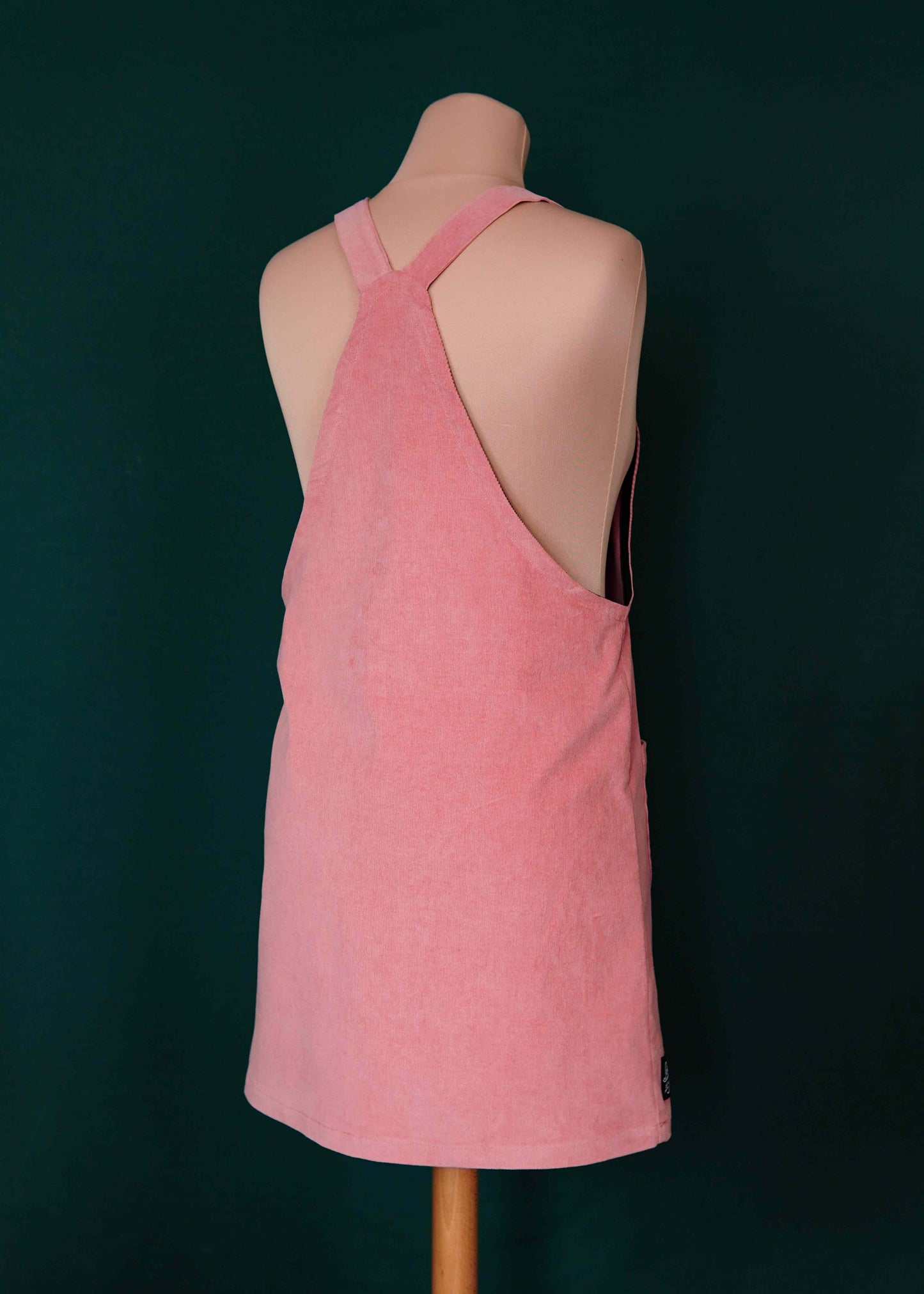 Salopette Joséphine - Velours rose