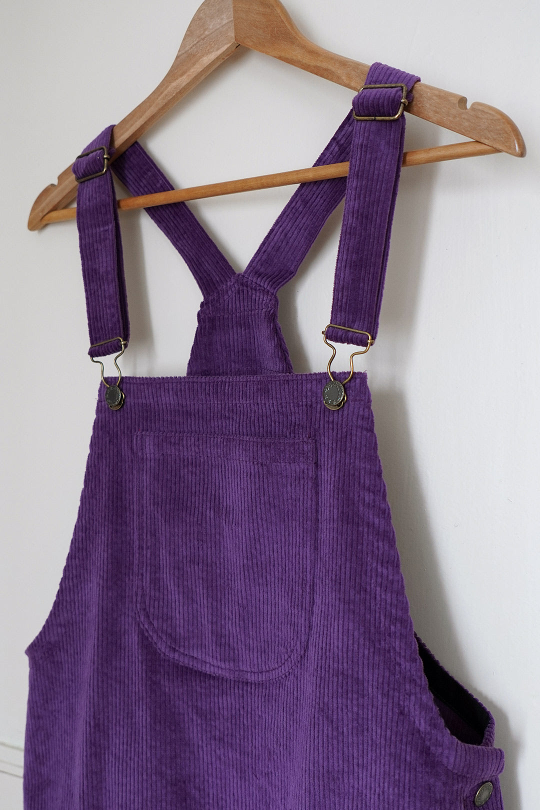 Salopette Joséphine - Velours violet