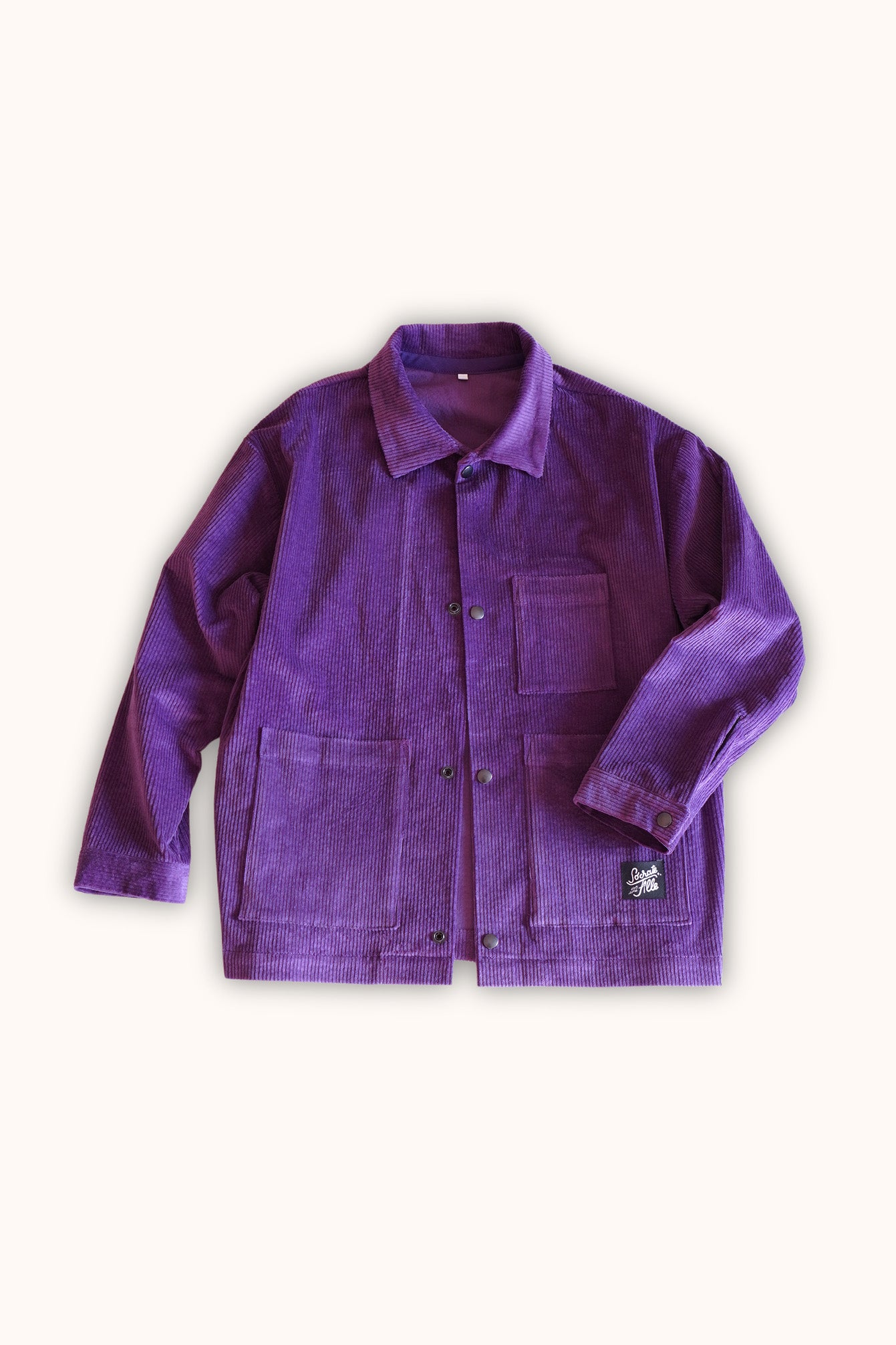 Veste Otis velours violet