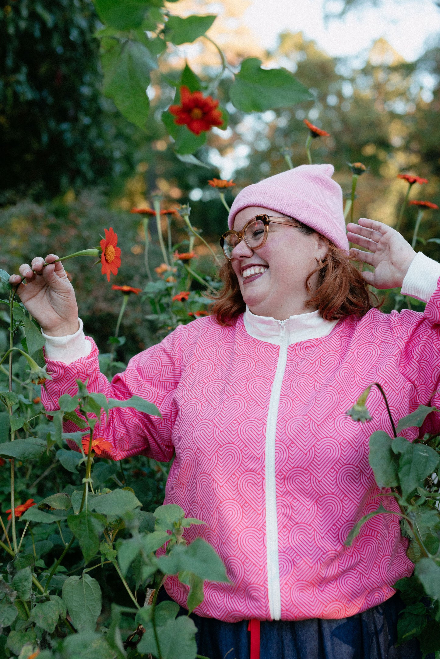 Veste Emilien - Coeurs graphiques