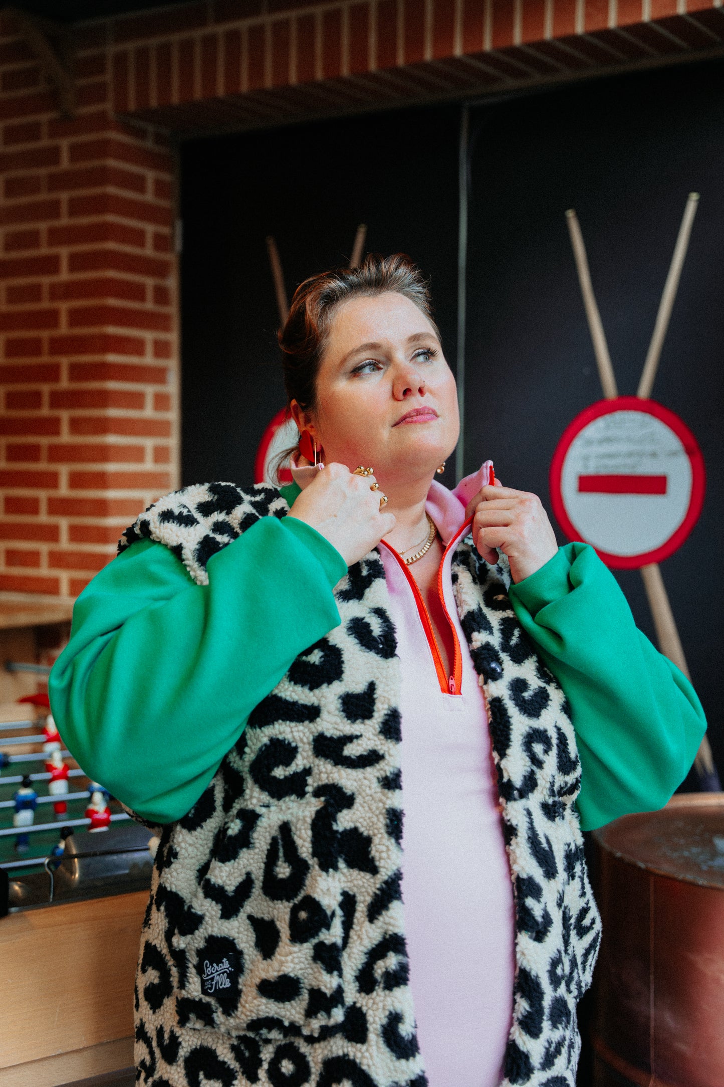 Veste Sidonie léopard